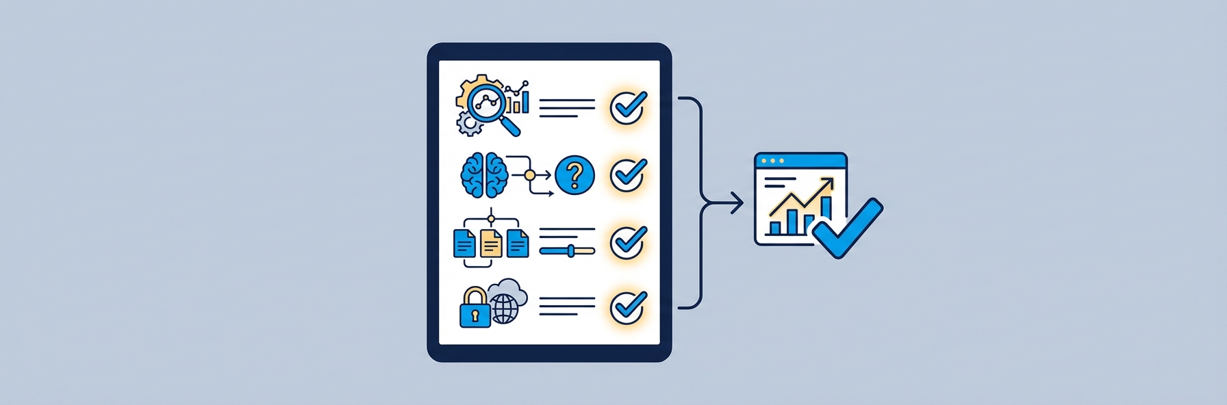 Illustration for section: Feature Evaluation Checklist
