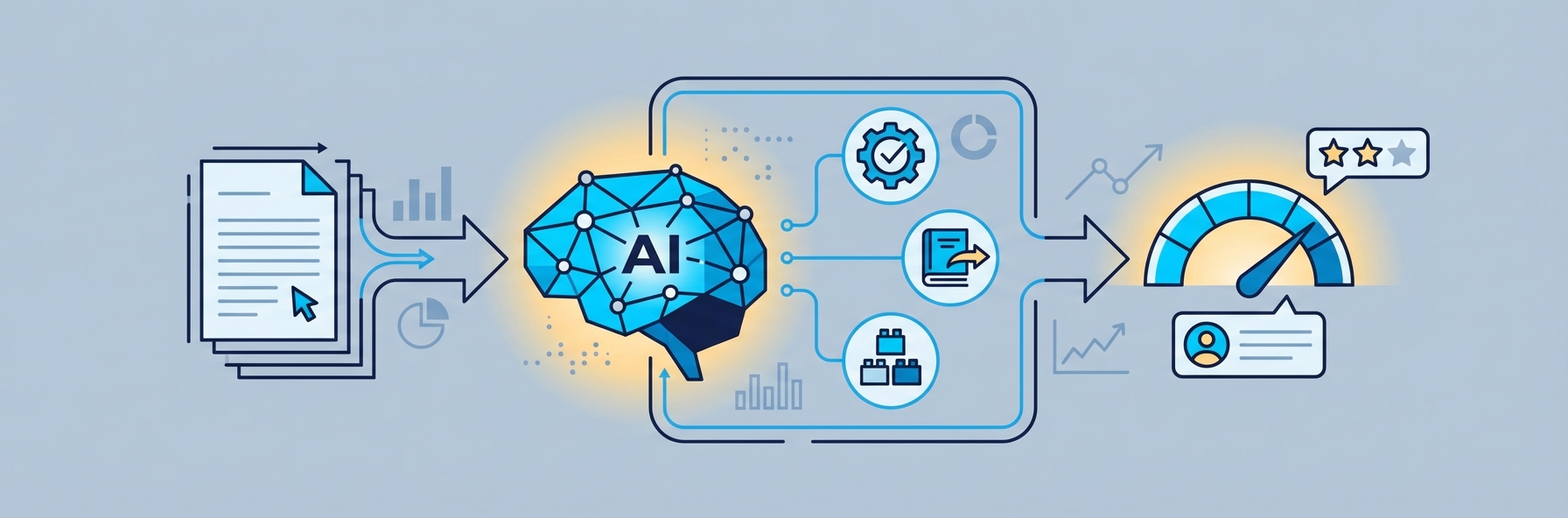 Illustration for section: How Automated Essay Scoring Works