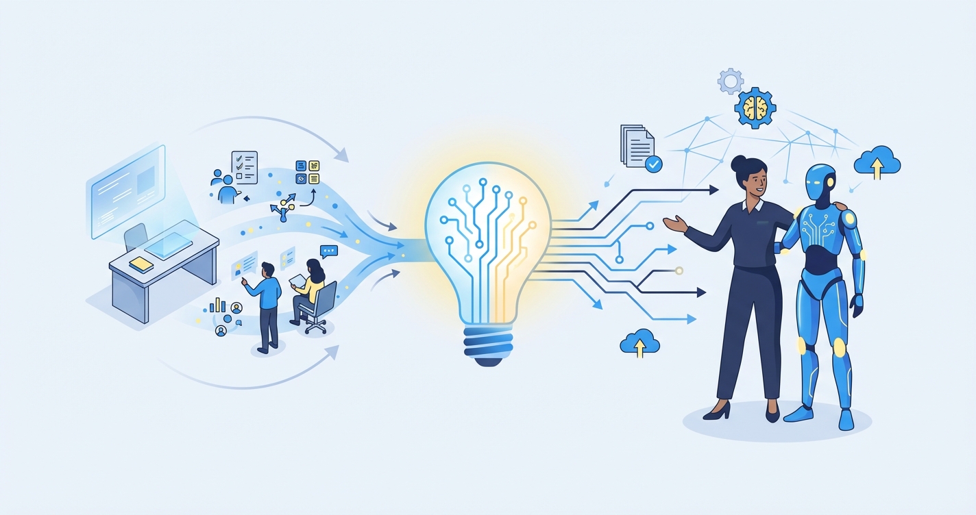 Stylized illustration for blog: AI in Education: The Complete Guide for 2026