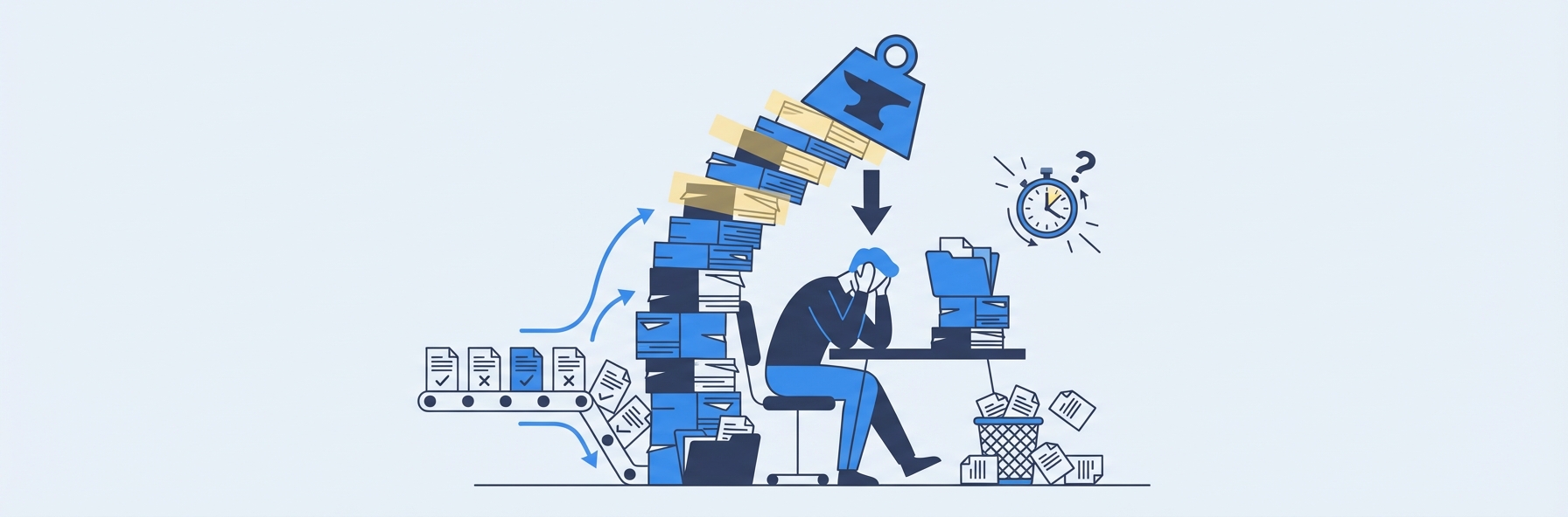 Illustration for section: The Grading Burden in Indian Coaching Centres