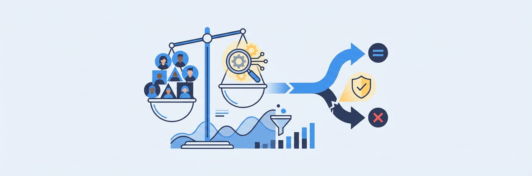 Illustration for section: Trend 4: AI Bias Detection and Fairness