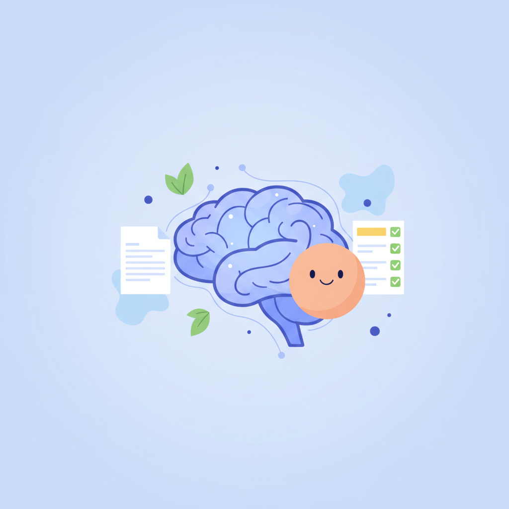 A diagram illustrating how an AI assignment checker processes a document to provide feedback.
